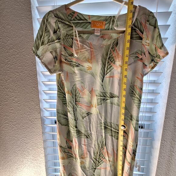 Vintage Nani of Hawaii Dress Tropical Hawaiian Size S Floral - Picture 4 of 12